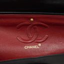 Chanel Medium Classic Black Quilted Lambskin Double Flap Bag With 24K Gold-Plated Hardware