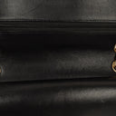 Chanel Medium Classic Black Quilted Lambskin Double Flap Bag With Gold-Tone Hardware