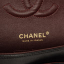 Chanel Medium Classic Black Quilted Lambskin Double Flap Bag With Gold-Tone Hardware