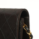 Chanel Medium Classic Black Quilted Lambskin Single Flap Bag With 24K Gold-Plated Hardware