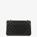 Chanel Medium Classic Double Flap Bag Black Quilted Lambskin With 24K Gold-Plated Hardware