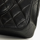 Chanel Medium Classic Double Flap Bag Black Quilted Lambskin With 24K Gold-Plated Hardware