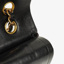Chanel Medium Classic Double Flap Bag Black Quilted Lambskin With 24K Gold-Plated Hardware