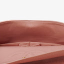 Chanel Medium Classic Double Flap Bag Pink Quilted Caviar Leather With 24K Gold-Plated Hardware