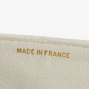 Chanel Medium Classic Double Flap Bag White Chevron Quilted Lambskin 24K Gold-Plated Hardware