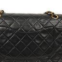 Chanel Medium Classic Lambskin Double Flap Bag With 24K Gold-Plated Hardware