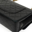Chanel Medium Classic Lambskin Double Flap Bag With 24K Gold-Plated Hardware