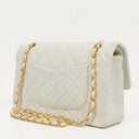 Chanel Medium Classic Quilted Lambskin Double Flap Bag With 24K Gold-Plated Hardware