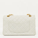 Chanel Medium Classic Quilted Lambskin Double Flap Bag With 24K Gold-Plated Hardware