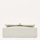 Chanel Medium Classic Quilted Lambskin Double Flap Bag With 24K Gold-Plated Hardware