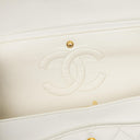 Chanel Medium Classic Quilted Lambskin Double Flap Bag With 24K Gold-Plated Hardware