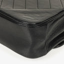 Chanel Medium Classic Single Flap Bag Black Chevron Quilted Lambskin 24K Gold-Plated Hardware