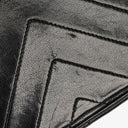 Chanel Medium Classic Single Flap Bag Black Chevron Quilted Lambskin 24K Gold-Plated Hardware