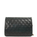 Chanel Medium Classic Single Flap Bag Black Quilted Lambskin 24K Gold-Plated Hardware