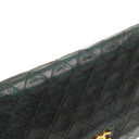 Chanel Medium Classic Single Flap Bag Black Quilted Lambskin 24K Gold-Plated Hardware