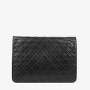 Chanel Medium Classic Single Flap Bag Black Quilted Lambskin With 24K Gold-Plated Hardware