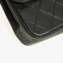 Chanel Medium Classic Single Flap Bag Black Quilted Lambskin With 24K Gold-Plated Hardware