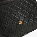 Chanel Medium Classic Single Flap Bag Black Quilted Lambskin With 24K Gold-Plated Hardware