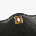 Chanel Medium Classic Single Flap Bag Black Quilted Lambskin With 24K Gold-Plated Hardware