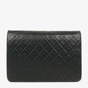 Chanel Medium Classic Single Flap Bag Black Quilted Lambskin With 24K Gold-Plated Hardware