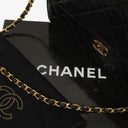 Chanel Medium Classic Single Flap Bag Black Quilted Lambskin With 24K Gold-Plated Hardware
