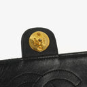 Chanel Medium Classic Single Flap Bag Black Quilted Lambskin With 24K Gold-Plated Hardware