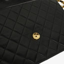 Chanel Medium Classic Single Flap Bag Black Quilted Lambskin With 24K Gold-Plated Hardware