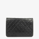 Chanel Medium Classic Single Flap Bag Black Quilted Lambskin With 24K Gold-Plated Hardware