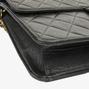 Chanel Medium Classic Single Flap Bag Black Quilted Lambskin With 24K Gold-Plated Hardware