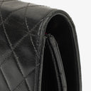 Chanel Medium Classic Single Flap Bag Black Quilted Lambskin With 24K Gold-Plated Hardware
