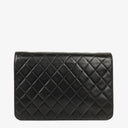 Chanel Medium Classic Single Flap Bag Black Quilted Lambskin With 24K Gold-Plated Hardware