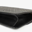 Chanel Medium Classic Single Flap Bag Black Quilted Lambskin With 24K Gold-Plated Hardware