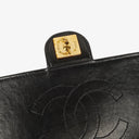 Chanel Medium Classic Single Flap Bag Black Quilted Lambskin With 24K Gold-Plated Hardware