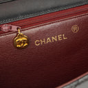 Chanel Medium Classic Single Flap Bag Black Quilted Lambskin With 24K Gold-Plated Hardware