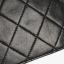 Chanel Medium Classic Single Flap Bag Black Quilted Lambskin With 24K Gold-Plated Hardware