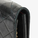 Chanel Medium Classic Single Flap Bag Black Quilted Lambskin With 24K Gold-Plated Hardware