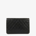 Chanel Medium Classic Single Flap Bag Black Quilted Lambskin With 24K Gold-Plated Hardware