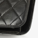 Chanel Medium Classic Single Flap Bag Black Quilted Lambskin With 24K Gold-Plated Hardware