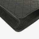 Chanel Medium Classic Single Flap Bag Black Quilted Lambskin With Gold-Toned Hardware