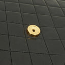Chanel Medium Classic Single Flap Bag Black Quilted Lambskin With Gold-Toned Hardware