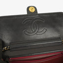 Chanel Medium Classic Single Flap Bag Black Quilted Lambskin With Gold-Toned Hardware
