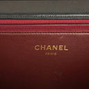 Chanel Medium Classic Single Flap Bag Black Quilted Lambskin With Gold-Toned Hardware