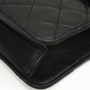 Chanel Medium Classic Single Flap Bag Dark Navy Quilted Lambskin Gold-Tone Hardware