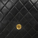 Chanel Medium Classic Single Flap Bag Dark Navy Quilted Lambskin Gold-Tone Hardware