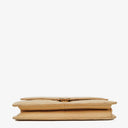 Chanel Medium Classic Single Flap Bag In Beige Quilted Lambskin With 24K Gold-Plated Hardware