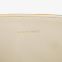 Chanel Medium Classic Single Flap Bag In Beige Quilted Lambskin With 24K Gold-Plated Hardware