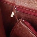 Chanel Medium Classic Single Flap Bag Burgundy Quilted Lambskin With Gold-Tone Hardware
