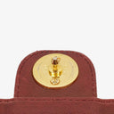 Chanel Medium Classic Single Flap Bag Burgundy Quilted Lambskin With Gold-Tone Hardware