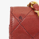 Chanel Medium Classic Single Flap Bag Burgundy Quilted Lambskin With Gold-Tone Hardware