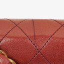 Chanel Medium Classic Single Flap Bag Burgundy Quilted Lambskin With Gold-Tone Hardware